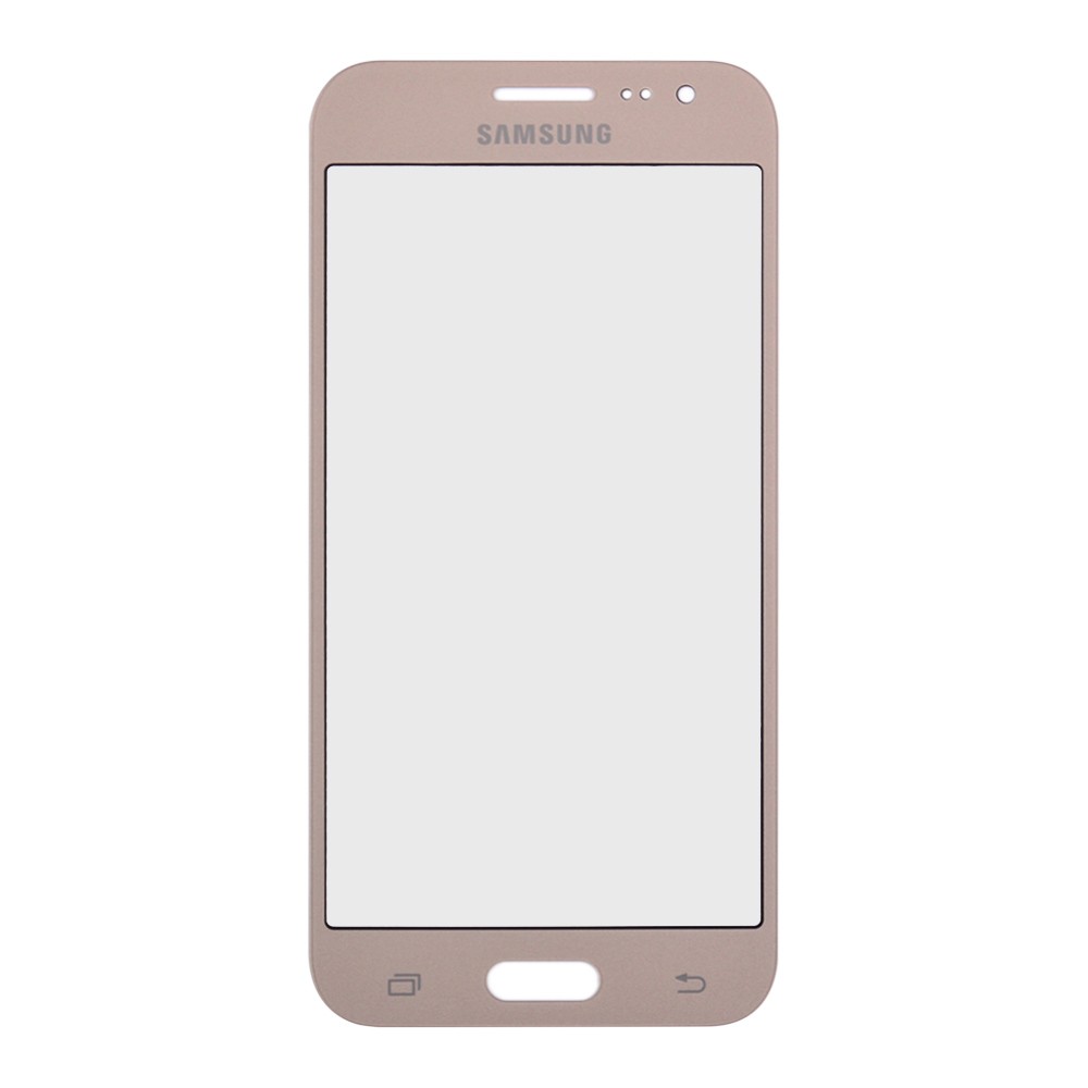 Стекло для Samsung J200, J200G, J200H, J200Y, J200F Galaxy J2 (2015), цвет золотой фото 1