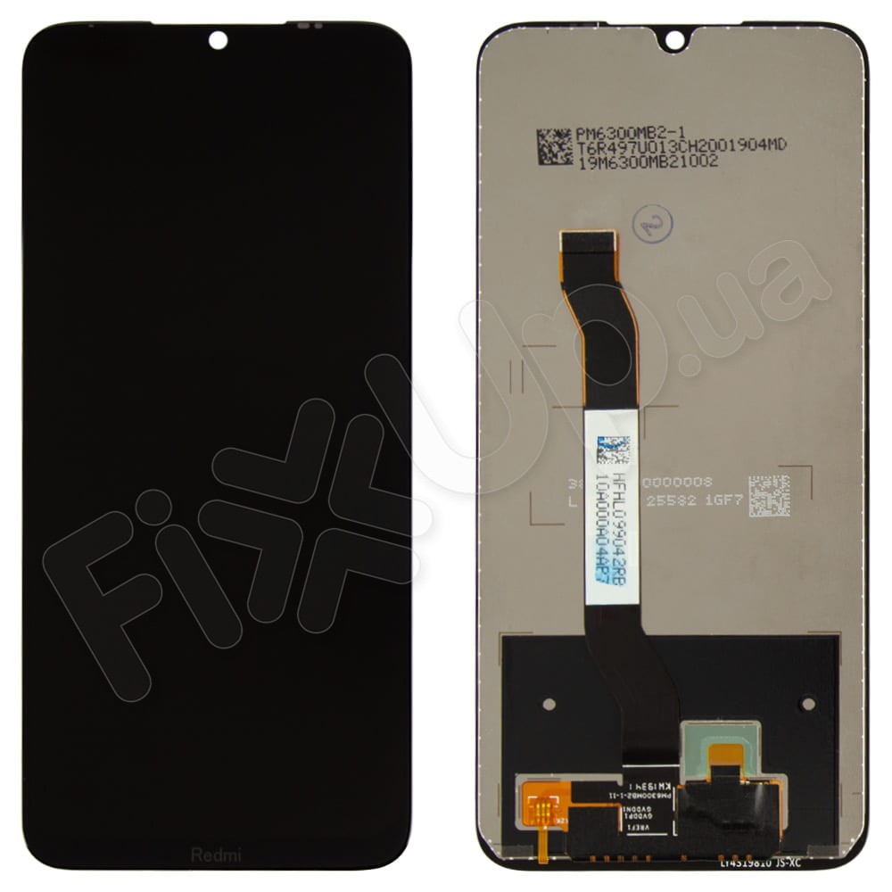 Дисплей для Xiaomi Redmi Note 8 з тачскрином у зборі, колір чорний, Orig PRC фото 1