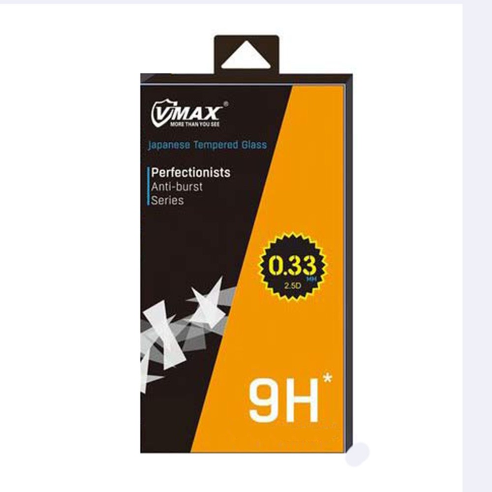 Захисне скло VMAX для iPhone 6 (4.7), 6S (4.7), 7 (4.7), чорний колір рамки фото 1