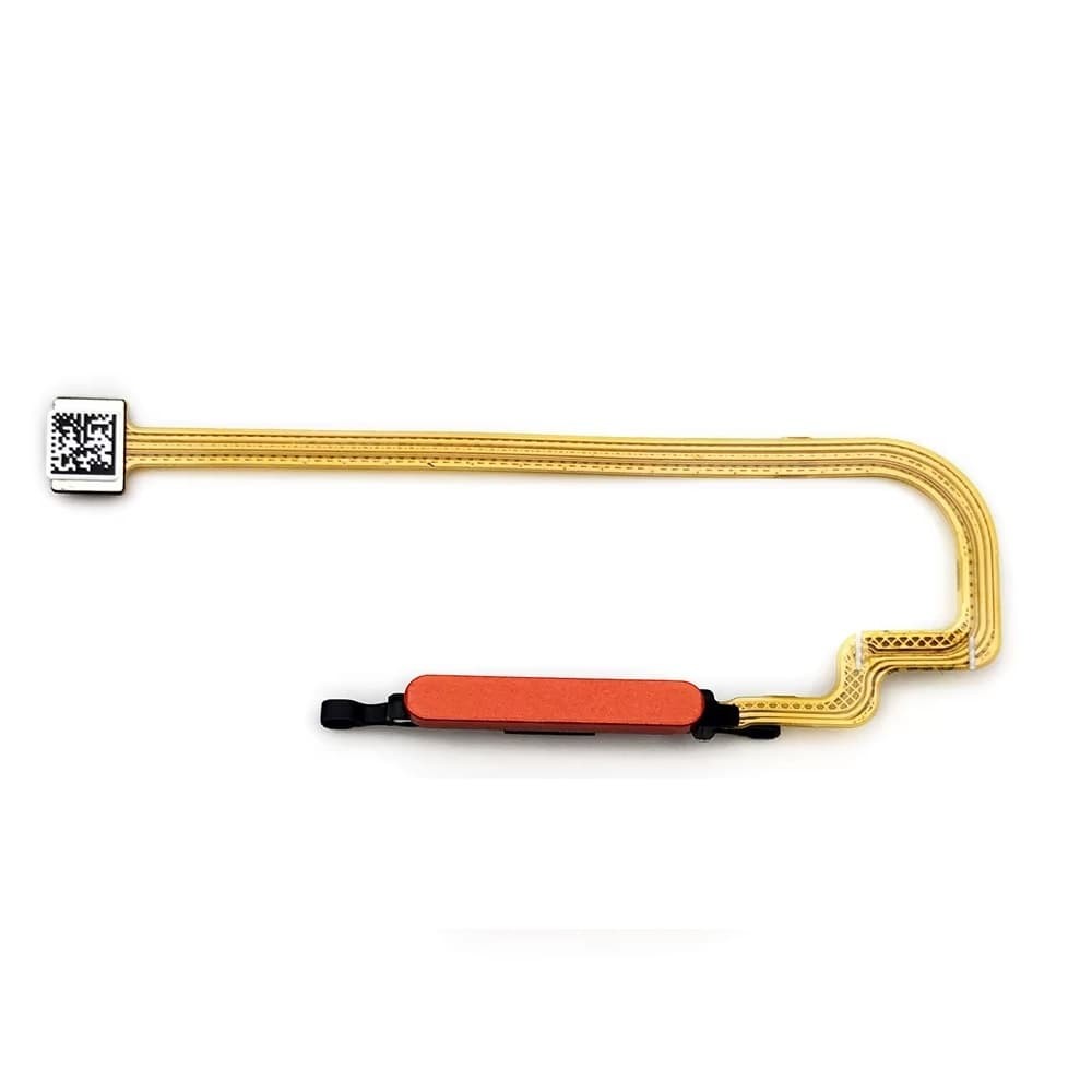 Шлейф для Xiaomi Redmi 9T/ Poco M3 Touch ID, цвет оранжевый фото 1
