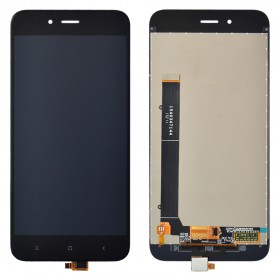 Дисплей Xiaomi Mi A1, Mi 5X с тачскрином в сборе, китай,  цвет черный, без рамки
