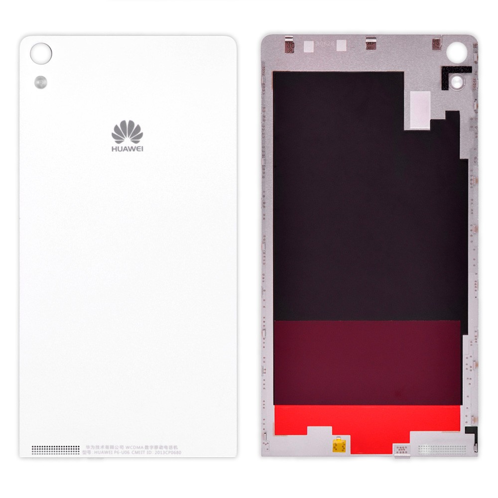 Задняя крышка Huawei Ascend P6-U06, цвет белый фото 1