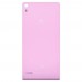 Задняя крышка Huawei Ascend P6-U20 (цвет розовый) миниатюра 1