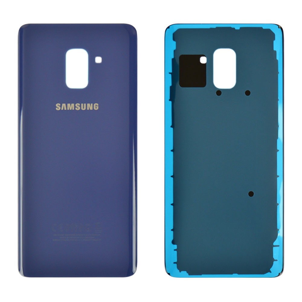 Задня кришка Samsung A730 Galaxy A8 Plus (2018), колір синій фото 1