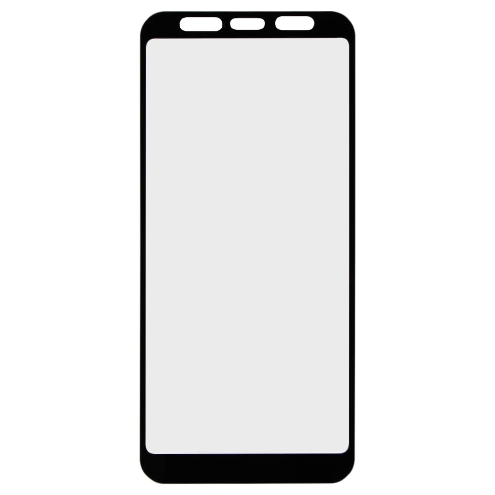 Захисне скло для Samsung J415 Galaxy J4+ (2018), 3D, колір чорний фото 1