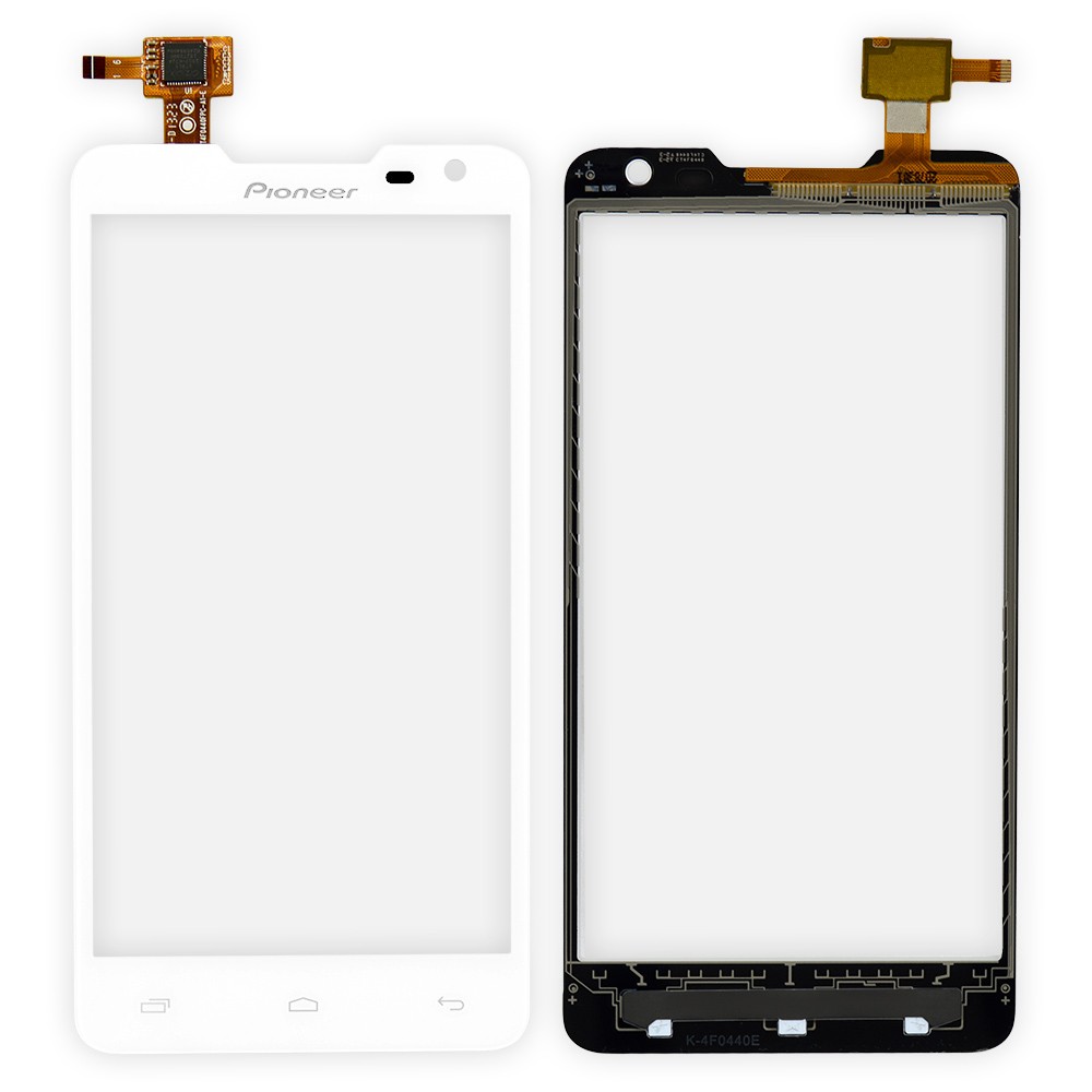 Тачскрін Prestigio PAP 5044, Pioneer S90W, колір білий, маленька мікросхема фото 1