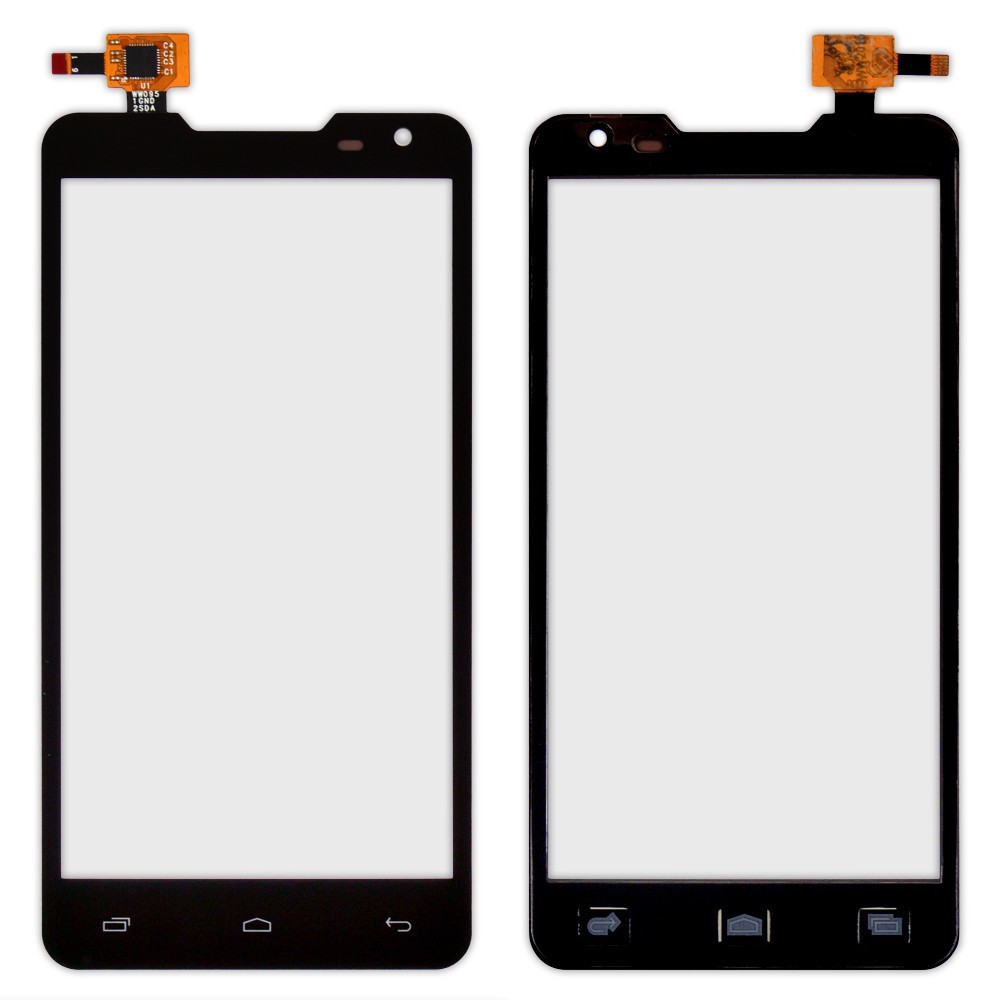 Тачскрін Prestigio PAP 5044, Pioneer S90W, колір чорний, на 2 sim карти, маленька мікросхема фото 1