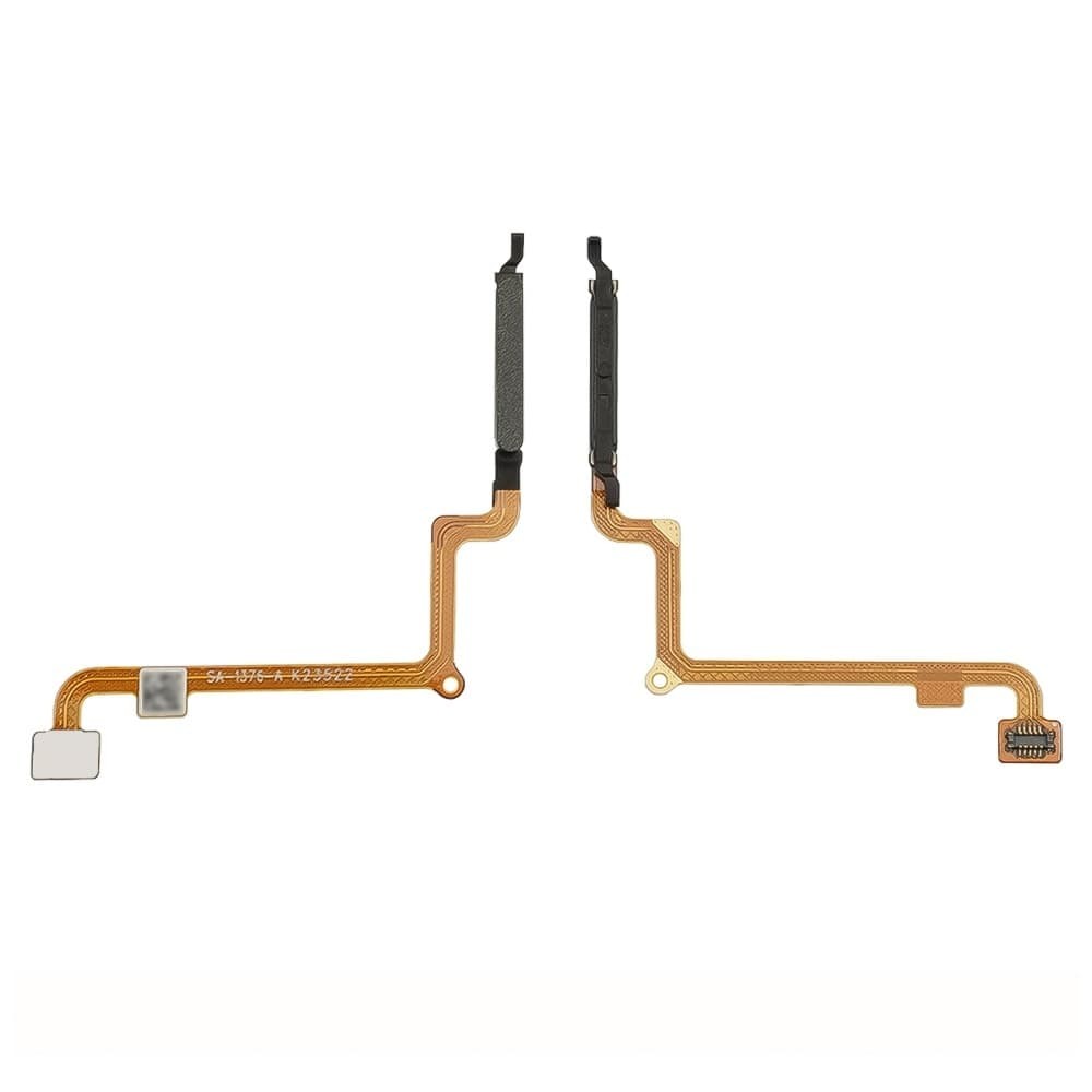 Шлейф для Xiaomi Redmi 13C з Touch ID, колір чорний фото 1