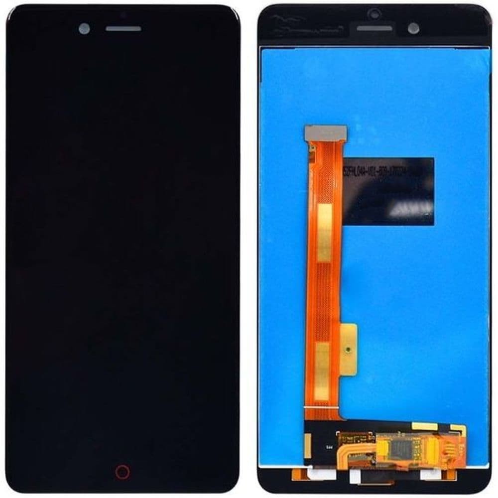 Дисплей для ZTE Nubia Z17 mini (NX569J) з тачскріном, чорний фото 1