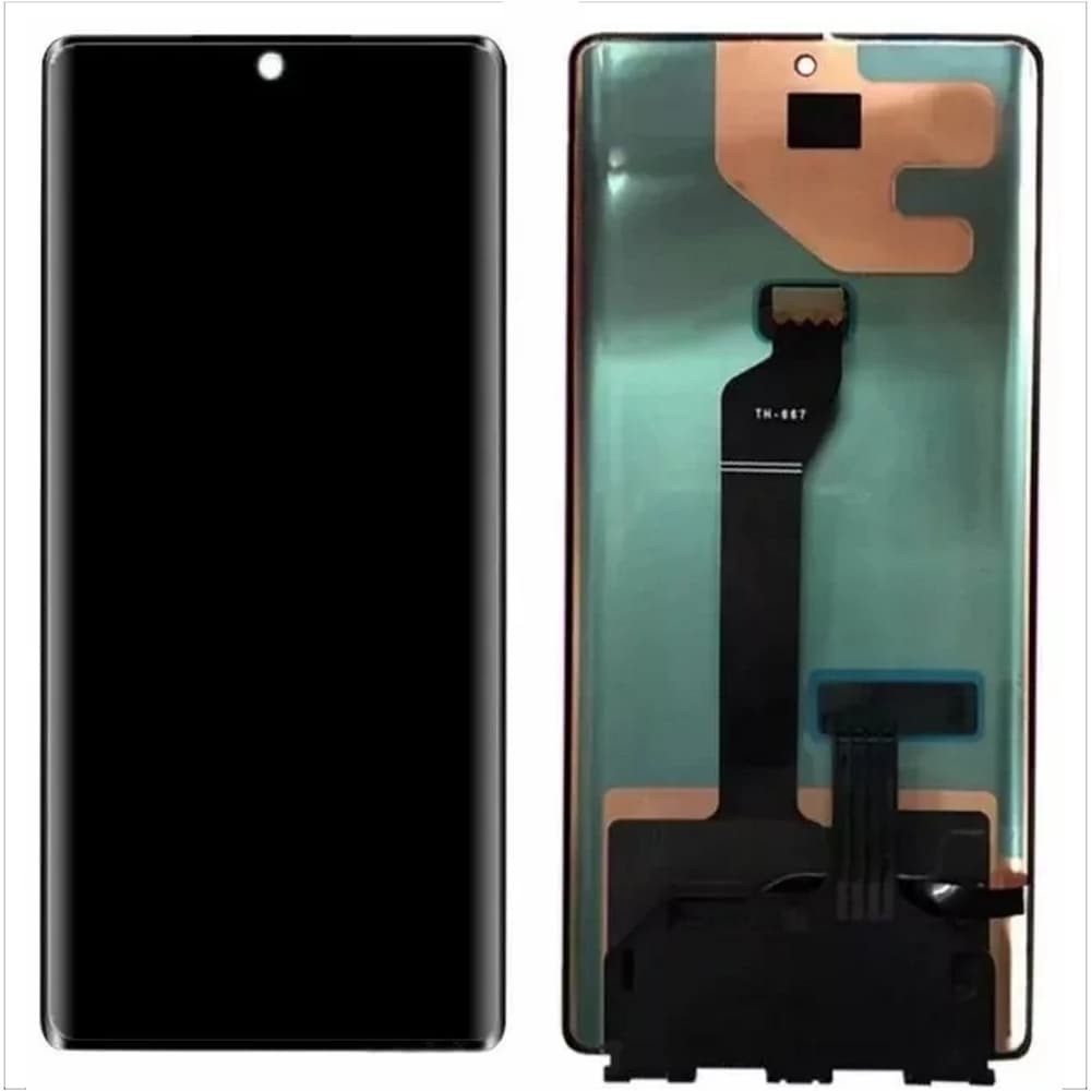 Дисплей для Huawei Honor 70, з тачскріном, чорний, OLED фото 1
