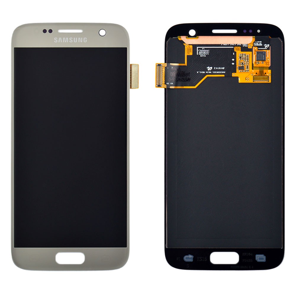 Дисплей Samsung Galaxy S7 G930F/G930FD с тачскрином в сборе, цвет серебряный, оригинал фото 1