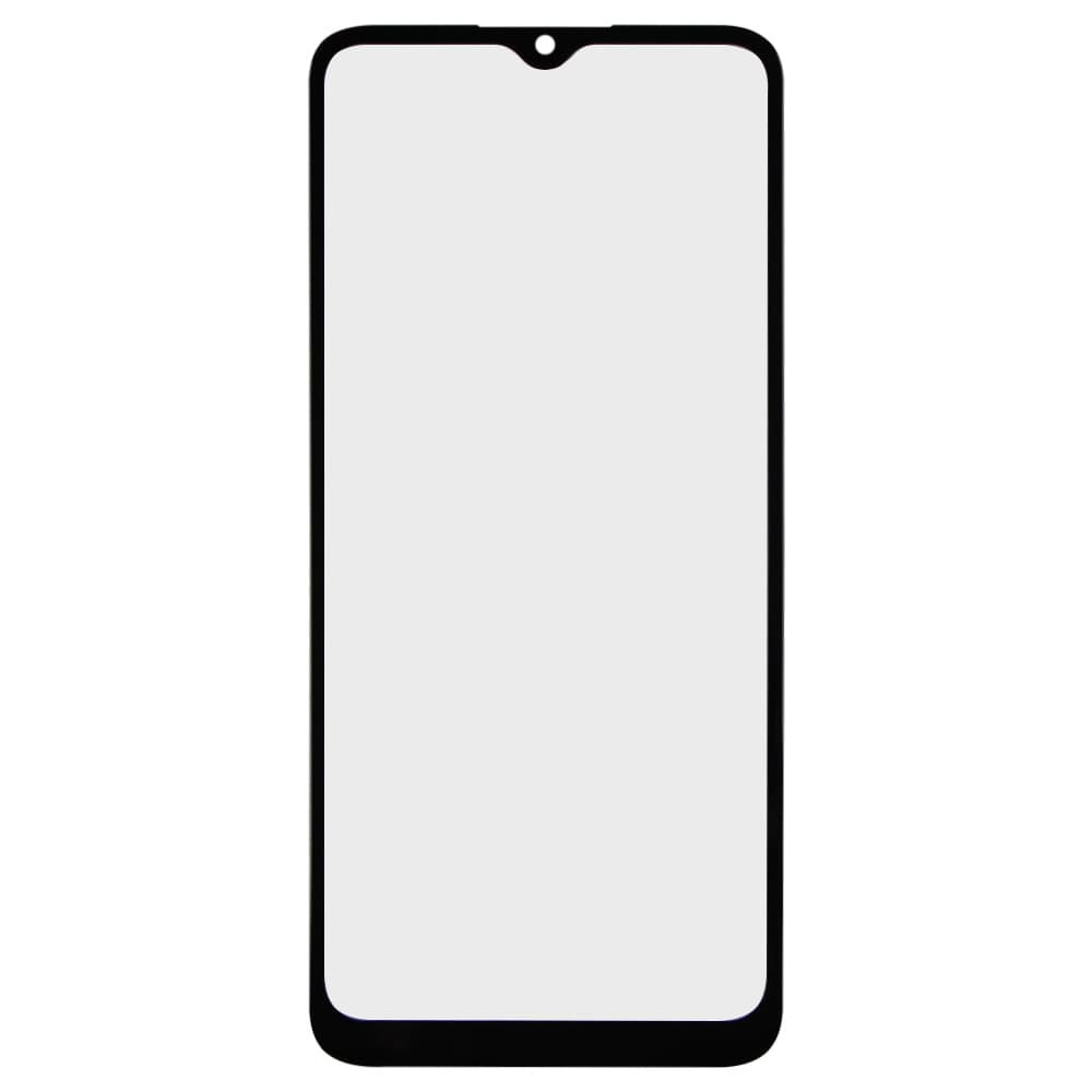 Скло корпусу для Samsung A035 Galaxy A03 + OCA, колір чорний фото 1