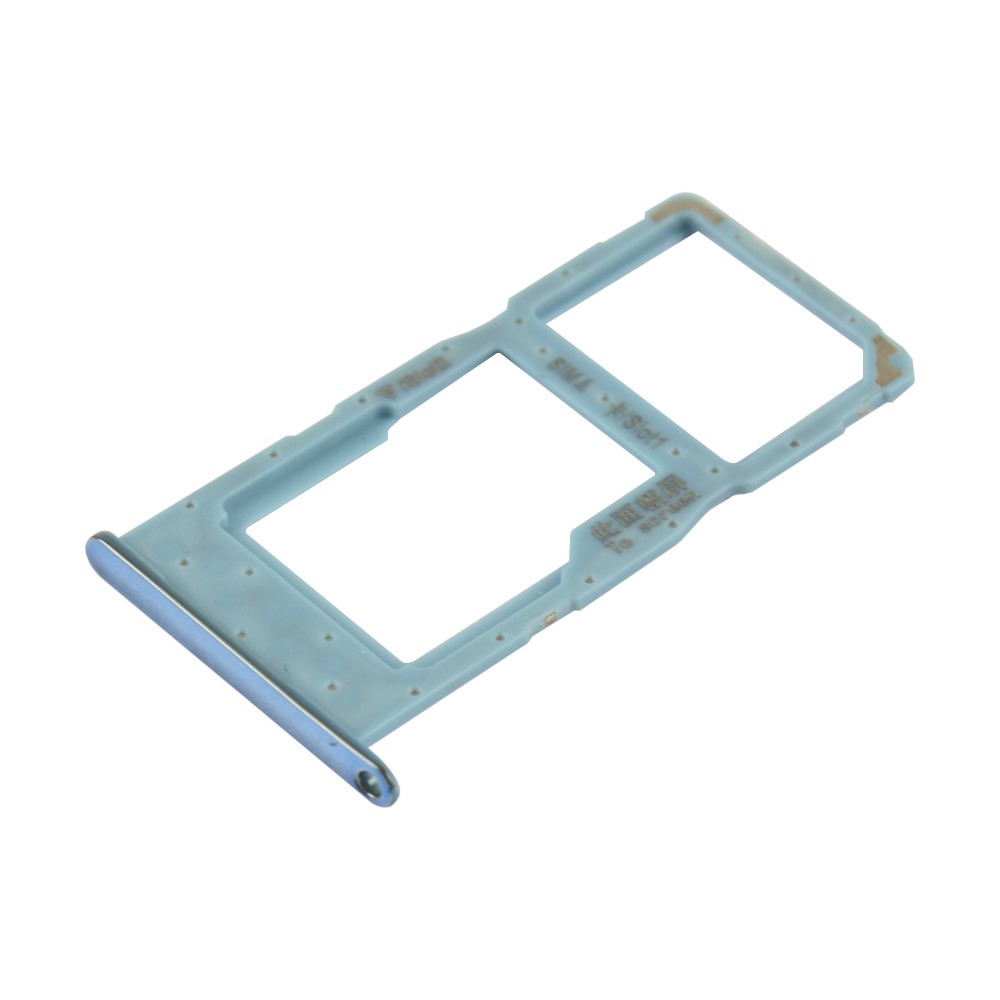 Держатель сим карты для Huawei P Smart 2019, цвет синий фото 1
