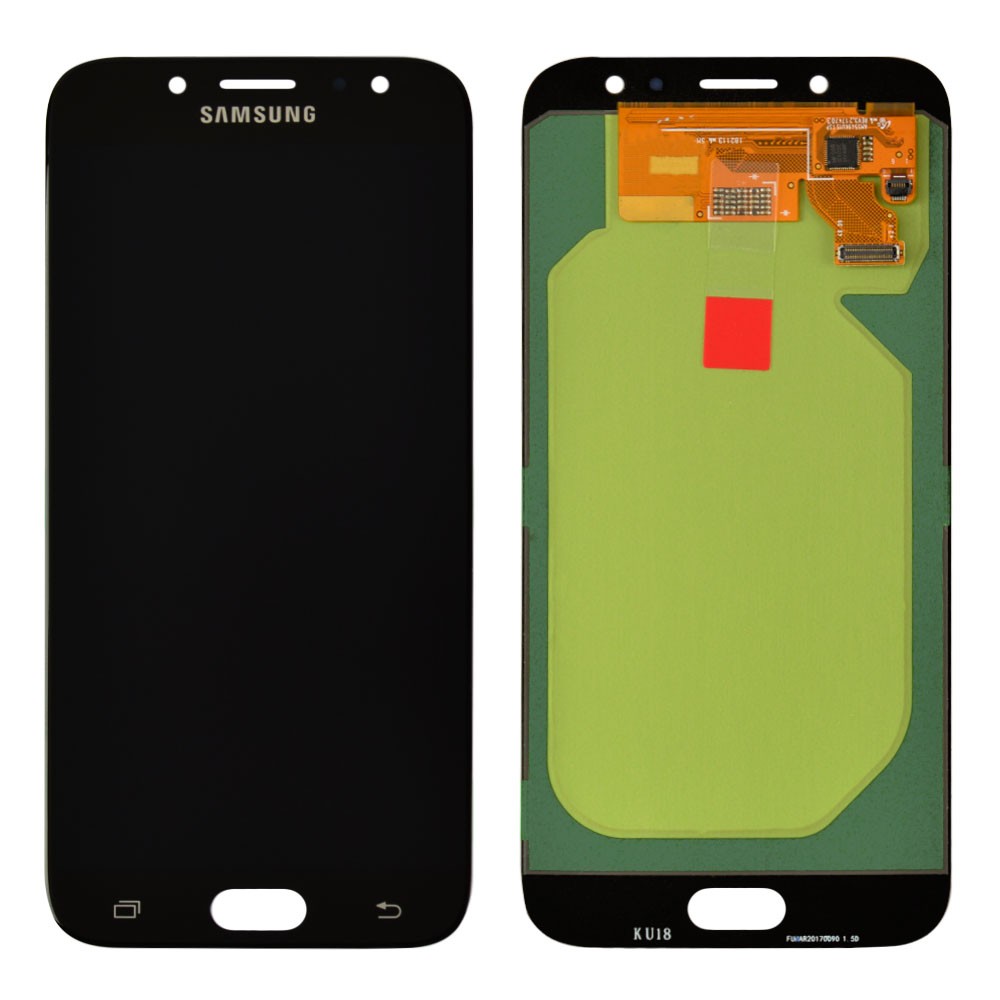 Дисплей для Samsung J730F, J730H, J730M/DS Galaxy J7 (2017) з тачскрином у зборі, колір чорний, Original Change Glass, уцінка фото 1