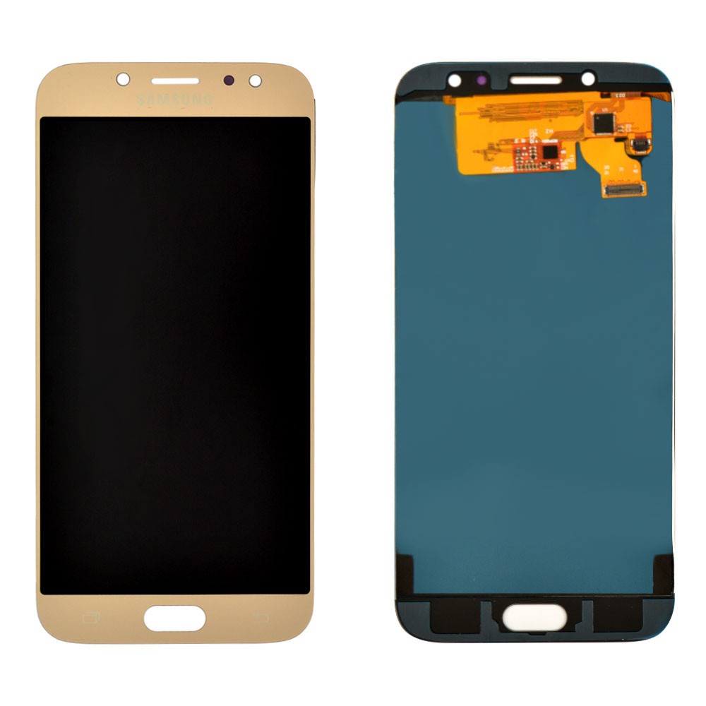 Дисплей для Samsung J730F, J730H, J730M/DS Galaxy J7 (2017) с тачскрином в сборе, цвет золотой, IPS (TFT), уценка фото 1