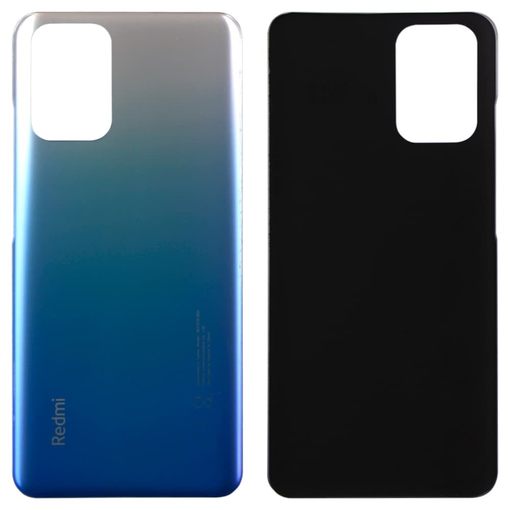 Задняя крышка для Xiaomi Redmi Note 10 4G, цвет синий фото 1