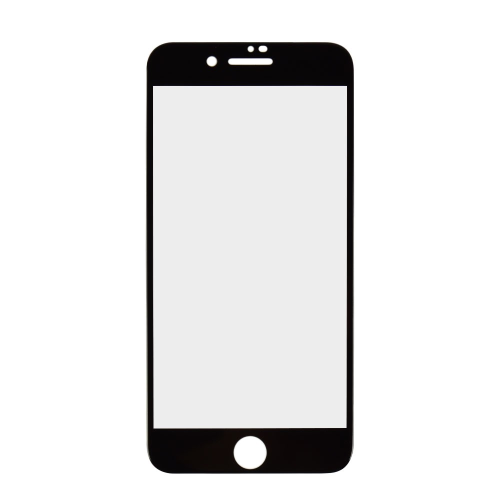 Защитное стекло iPhone 7 Plus, 8 Plus (5.5) 3D 9H, цвет черный фото 1