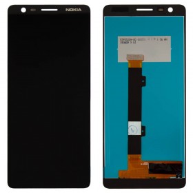 Дисплей для Nokia 3.1 TA-1063/TA-1057 с тачскрином в сборе, без рамки,  цвет черный