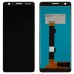 Дисплей для Nokia 3.1 TA-1063/TA-1057 з тачскрином у зборі, колір чорний миниатюра 1