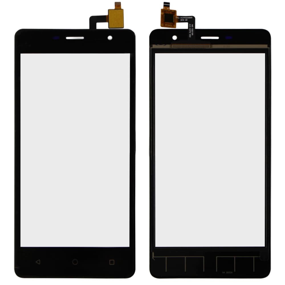 Touchscreen Prestigio MultiPhone 3528 Wize PX3 (black) фото 1 Тачскрін для Prestigio MultiPhone 3528 Wize PX3, колір чорний фото 1