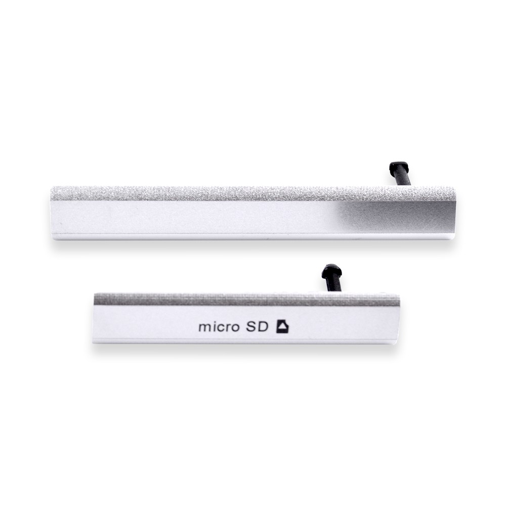 Бічна заглушка Sony D6502, D6503 Xperia Z2 L50W, колір білий фото 1