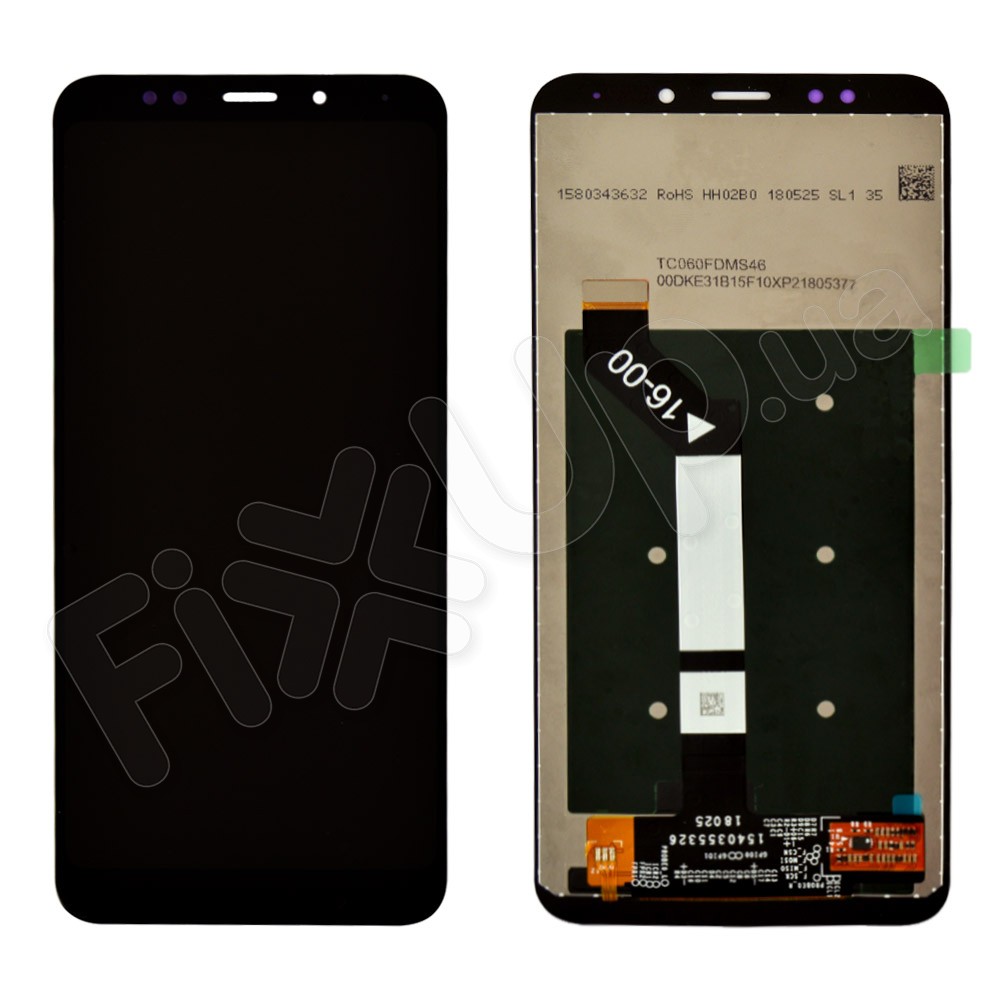 LCD Xiaomi Redmi 5 Plus + Touchscreen (black) фото 5 Дисплей для Xiaomi Redmi 5 Plus с таскрином в сборе, цвет черный фото 5
