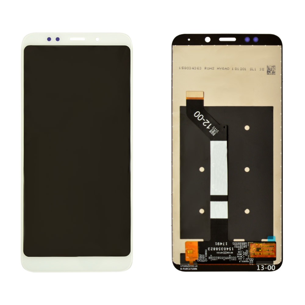 Дисплей для Xiaomi Redmi 5 Plus с таскрином в сборе, цвет белый, Orig PRC фото 1