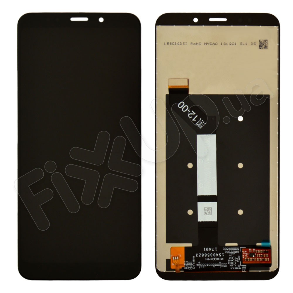 Дисплей для Xiaomi Redmi 5 Plus с таскрином в сборе, цвет черный, Orig PRC, уценка фото 1