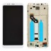 Дисплей для Xiaomi Redmi 5 Plus с тачскрином и рамкой в сборе, цвет белый миниатюра 1