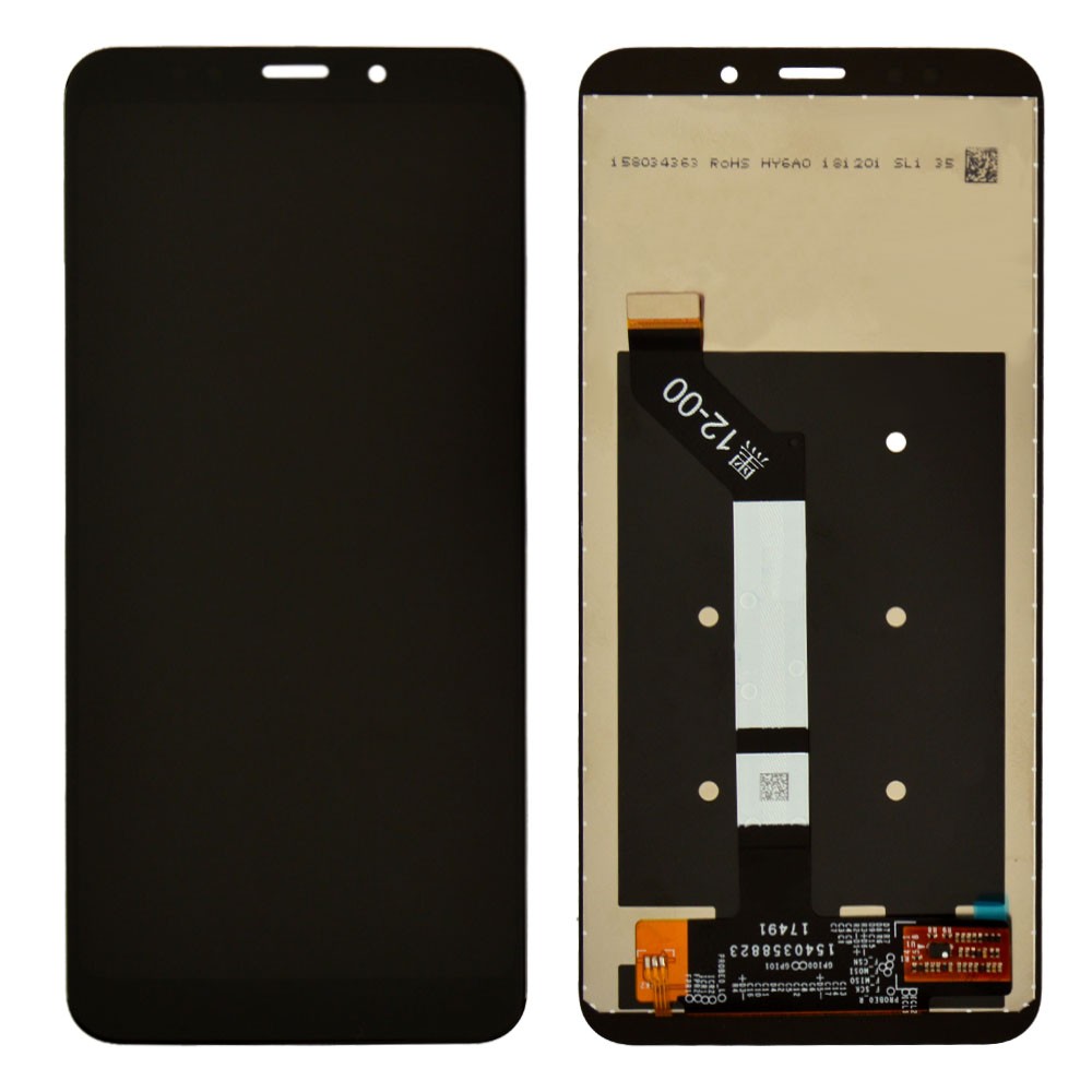 Дисплей для Xiaomi Redmi 5 Plus з таскрином у зборі, колір чорний, Orig PRC фото 1