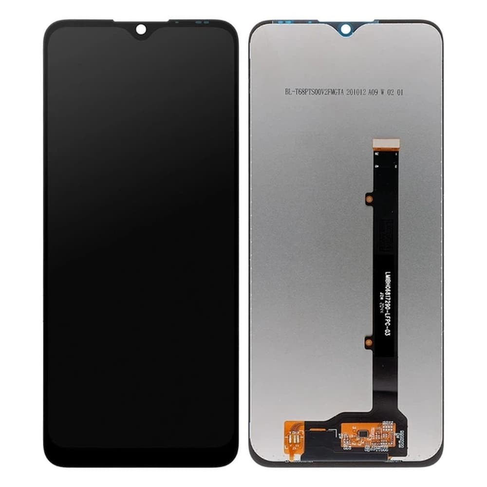 Дисплей для ZTE Blade V2020 Smart 8010, Blade V30 Vita LMIBH06817290-LFPC-03, з тачскріном, чорний фото 1