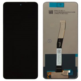 Дисплей для Xiaomi Redmi Note 9 Pro, Note 9S с тачскрином в сборе, китай,  цвет черный, без рамки