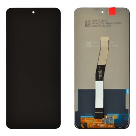 Дисплей для Xiaomi Redmi Note 9 Pro, Note 9S с тачскрином в сборе, оригинал,  цвет черный, без рамки