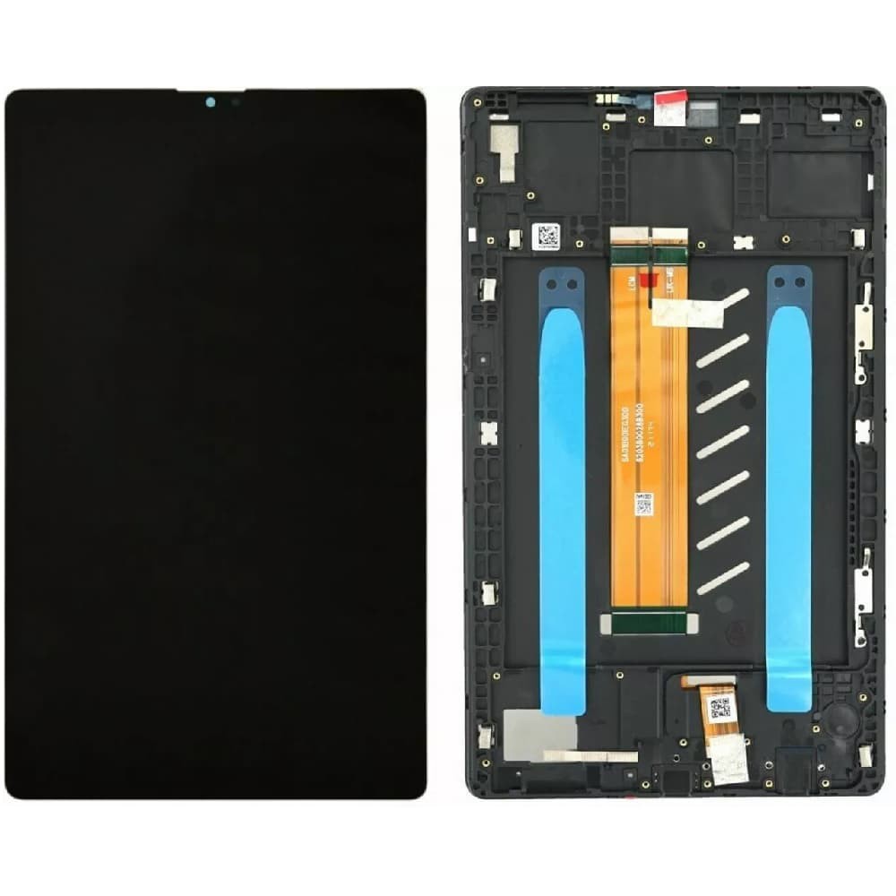 Дисплей для Samsung T225 Galaxy Tab A7 Lite LTE, з тачскріном і рамкою в зборі, колір чорний фото 1