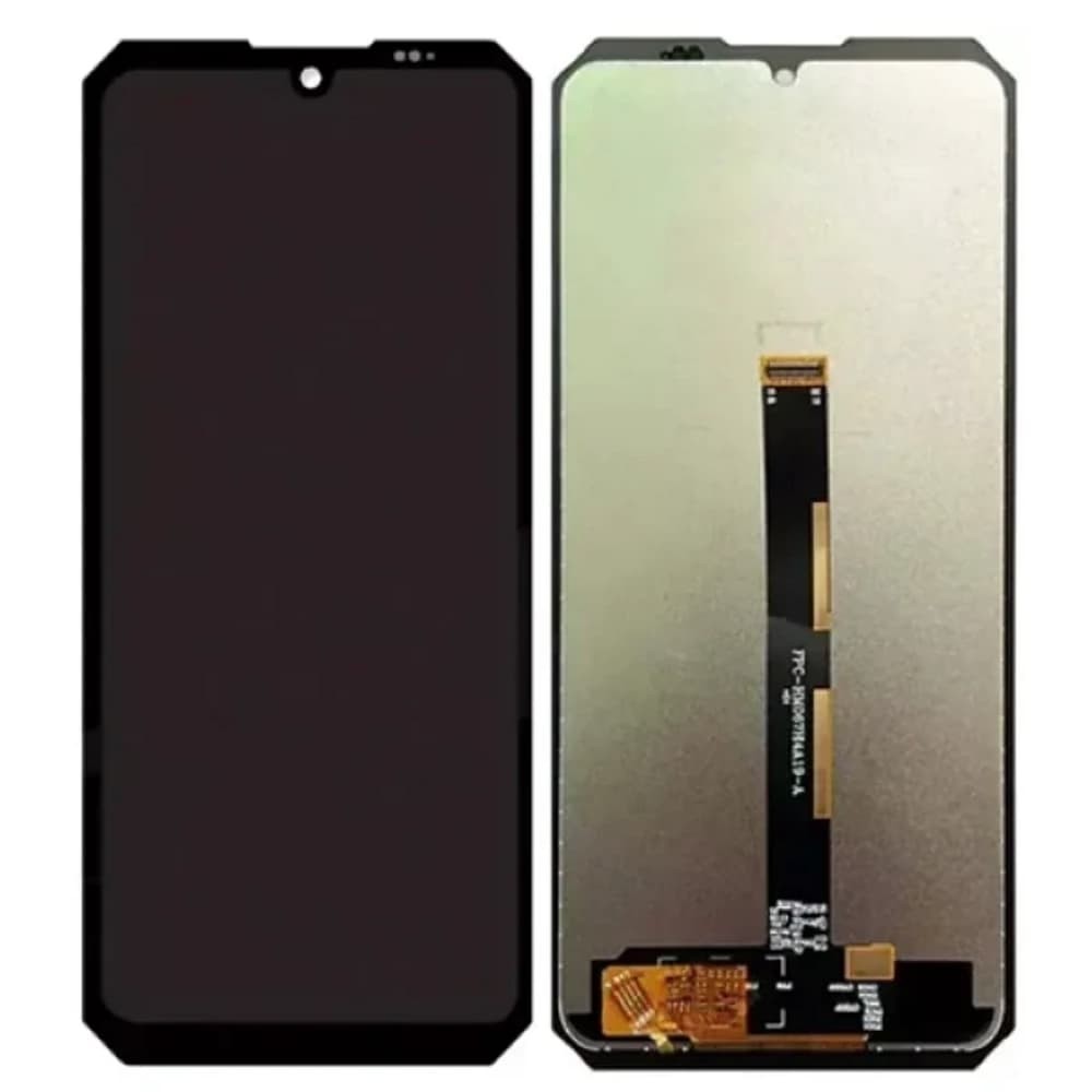 Дисплей для Fossibot F109, з тачскріном, чорний фото 1