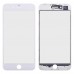 Стекло с рамкой и OCA пленкой для iPhone 8 Plus, цвет белый миниатюра 1