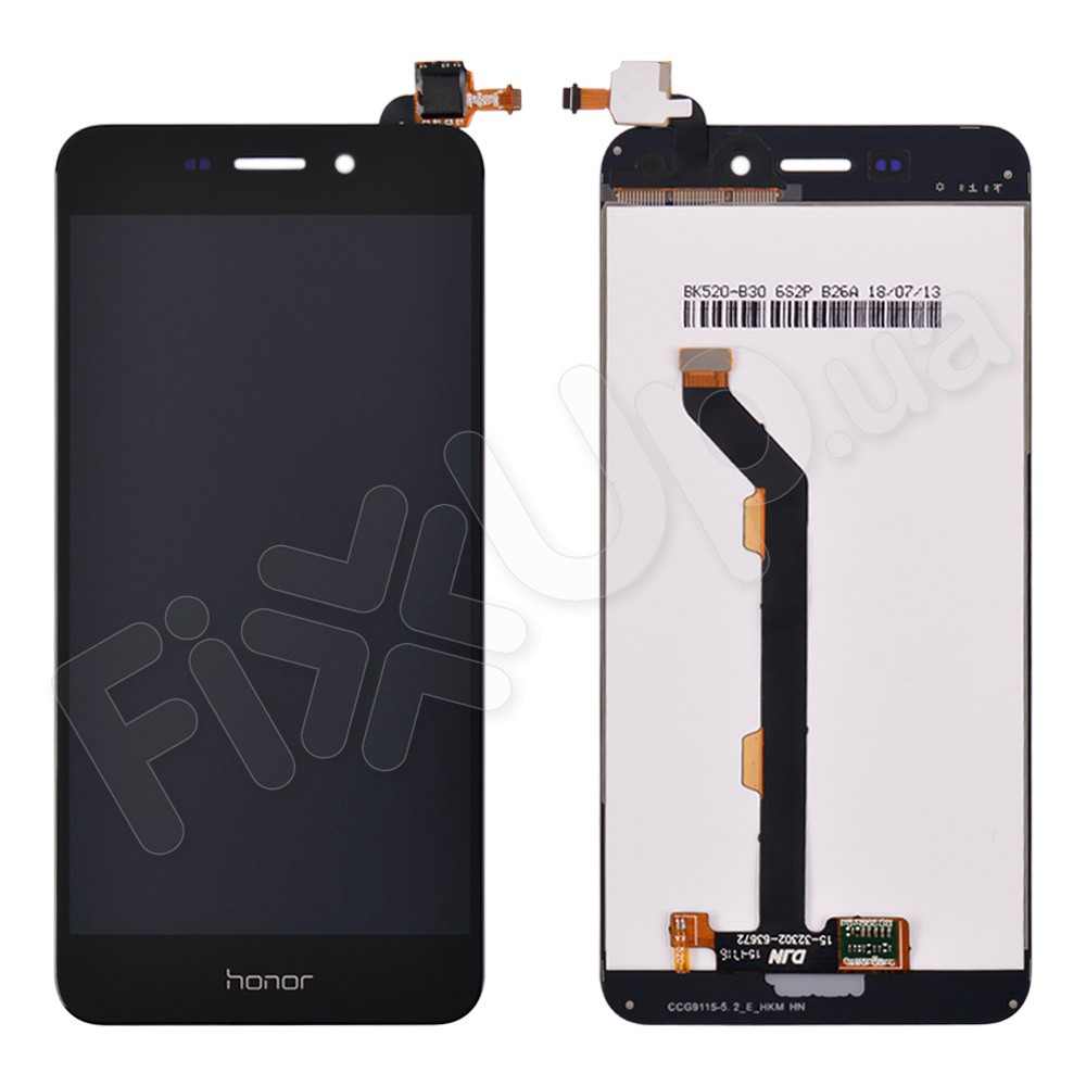 Дисплей для Huawei Honor 6C Pro (JMM-L22) з тачскрином у зборі, колір чорний, уцінка фото 2