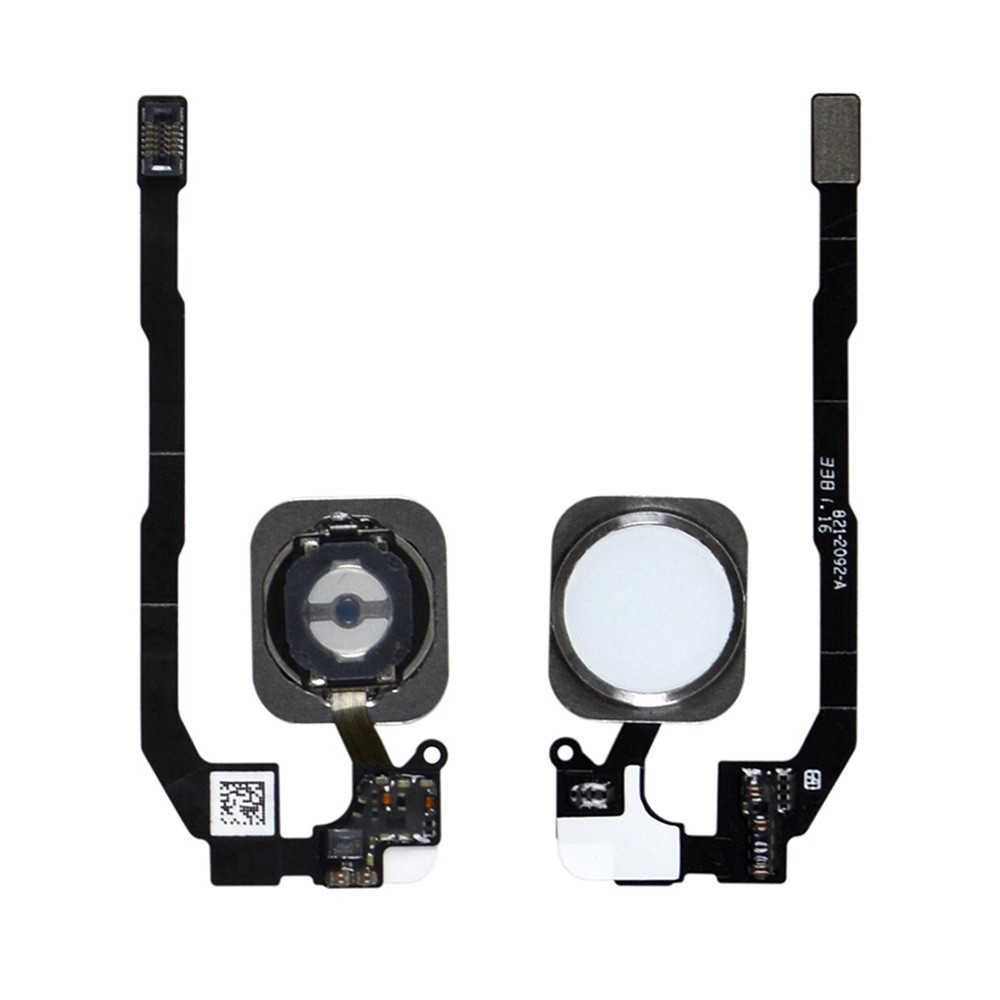 Flat Cable iPhone 5S inside home + sensor outside (white) фото 1 Кнопка Home для iPhone 5S, цвет белый фото 1