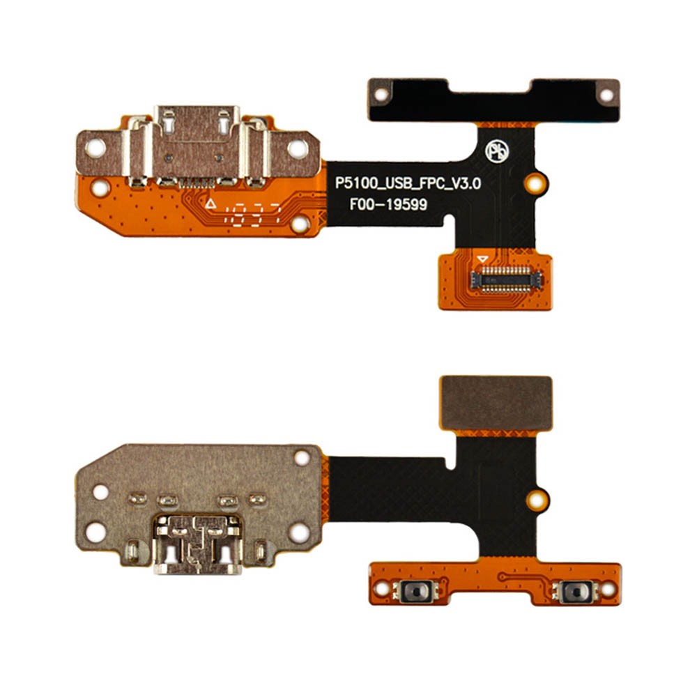 Шлейф Lenovo Yoga Tablet 3 YT3-X50 з роз'ємом зарядки і кнопками гучності фото 1