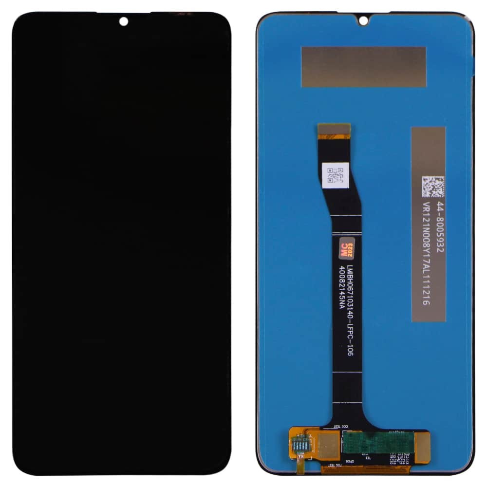 Дисплей для Huawei Nova Y70, с тачскрином в сборе, цвет черный фото 1