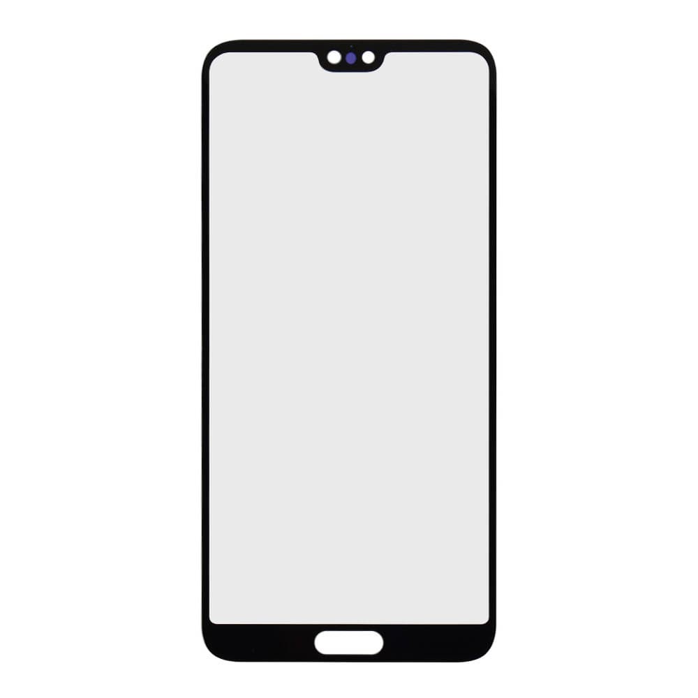 Стекло корпуса для Huawei P20 Pro, цвет черный фото 1