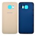 Задня кришка Samsung Galaxy S6 EDGE (G925F), колір золотий миниатюра 1