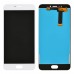 Дисплей Meizu MX6 з тачскрином у зборі, колір білий 22pin миниатюра 1