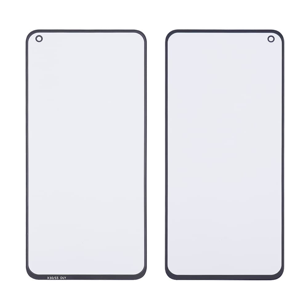 Стекло корпуса для Vivo X30 Pro + OCA, цвет черный фото 1