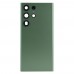 Задня кришка для Samsung S918 Galaxy S23 Ultra, зі склом камери, колір зелений миниатюра 1