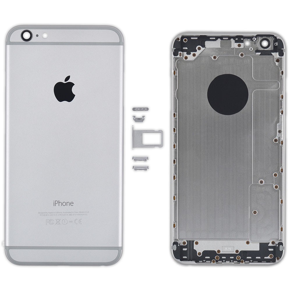 Корпус iPhone 6 Plus (5.5), цвет серый, оригинал фото 1