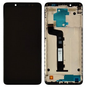 Дисплей для Xiaomi Redmi Note 5, Note 5 Pro с тачскрином в сборе, уценка, оригинал китай, с рамкой,  цвет черный