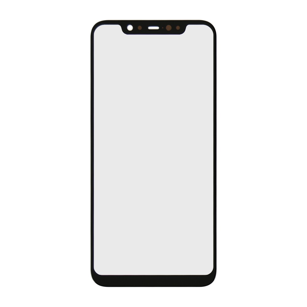 Скло для Xiaomi Mi8, колір чорний фото 1