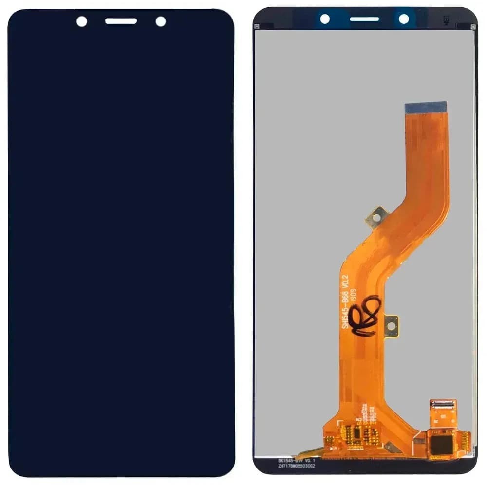 Дисплей для Tecno Pop 2S Pro (KB2j), з тачскріном, чорний фото 1