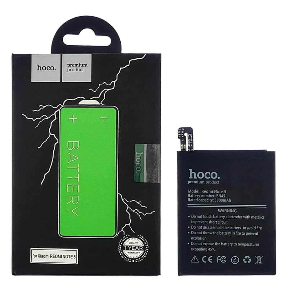 Акумулятор BN45 для Xiaomi Redmi Note 5, Note 5 Pro, HOCO 4000mAh фото 1